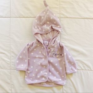 Carter’s fleece sweater with hood